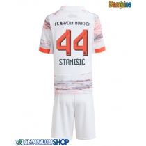 Maglie da calcio Bayern Munich Josip Stanisic #44 Seconda Maglia Bambino 2025-26 Manica Corta + Pantaloni corti)
